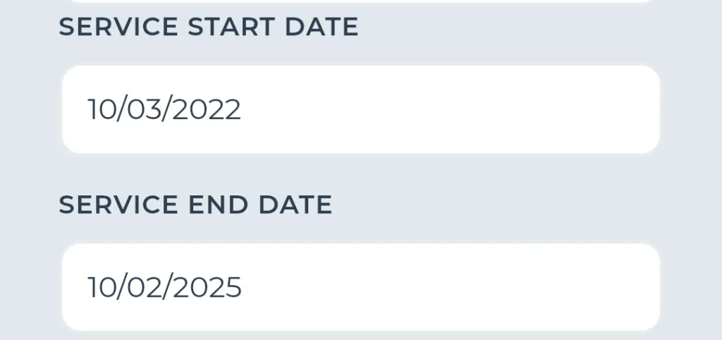 Free & Online Gratuity Calculator UAE 2025 (MOHRE Updated) 6 service start and end date