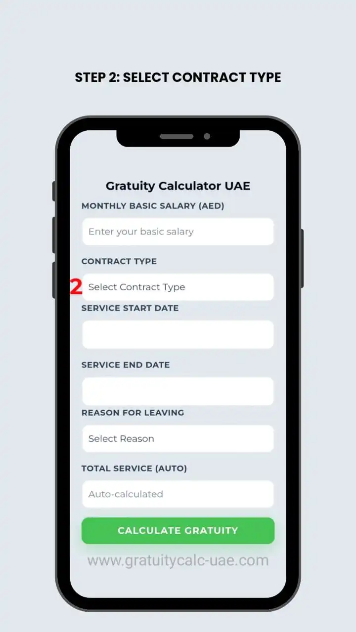 Free & Online Gratuity Calculator UAE 2026 (MOHRE Updated) 2 how to calculate gratuity2