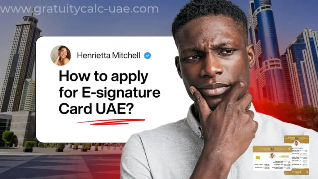 how to apply for e signature card