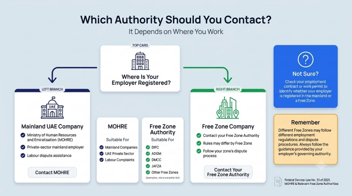 Gratuity Calculator UAE 2026 | Free MOHRE Updated Tool 13 mohre vs free zone gratuity